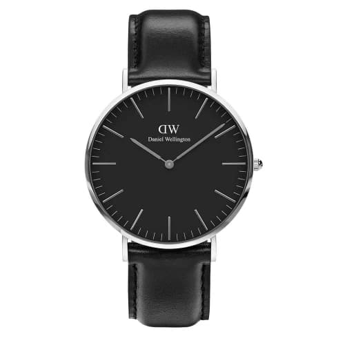 ساعت مردانه دنیل ولینگتون بند چرمی | مدل DW-3537-G