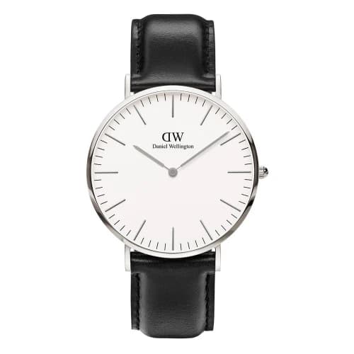 ساعت مردانه دنیل ولینگتون بند چرمی | مدل DW-3541-G