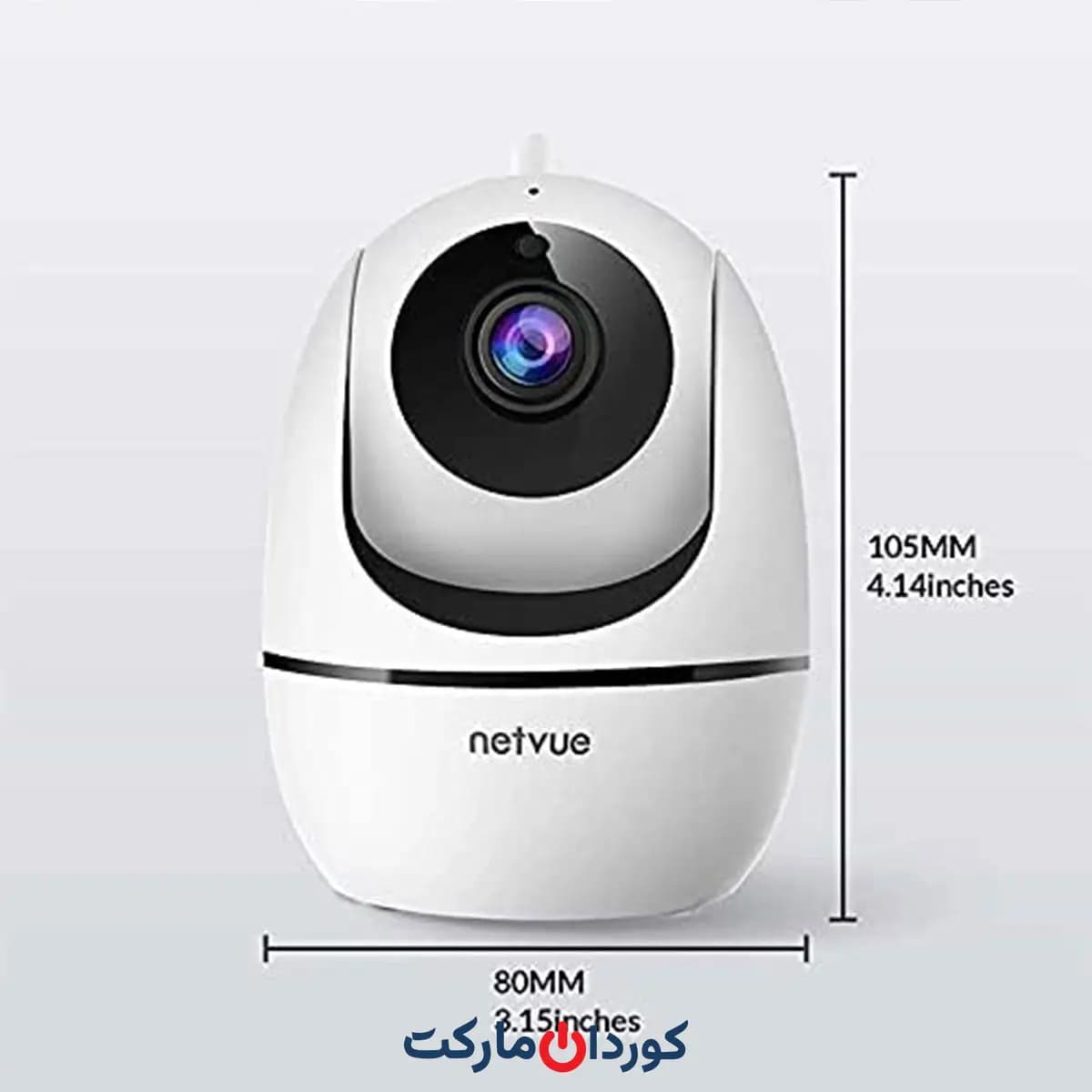 دوربین بیسیم تحت شبکە 360درجە فول اچ دی نت ویو Netvue Orb Mini — تصویر ۸