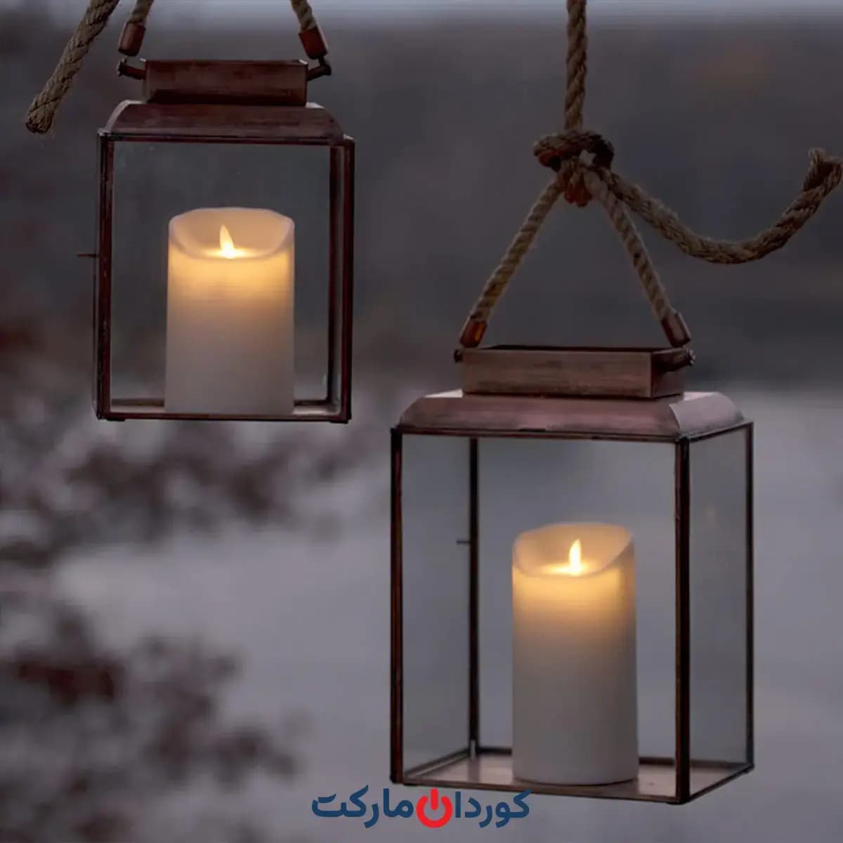 شمع 3عددی هوشمند LED با کنترل از راه دور AIR ZUKER ایر زوکر — تصویر ۳