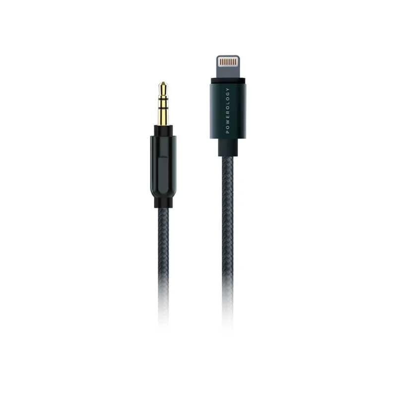 کابل لایتنینگ به Aux پاورولوژی Powerology lightning to aux cable — تصویر ۴