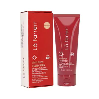 ضد آفتاب و ضد لک رنگی پوست های خشک و معمولی +SPF40