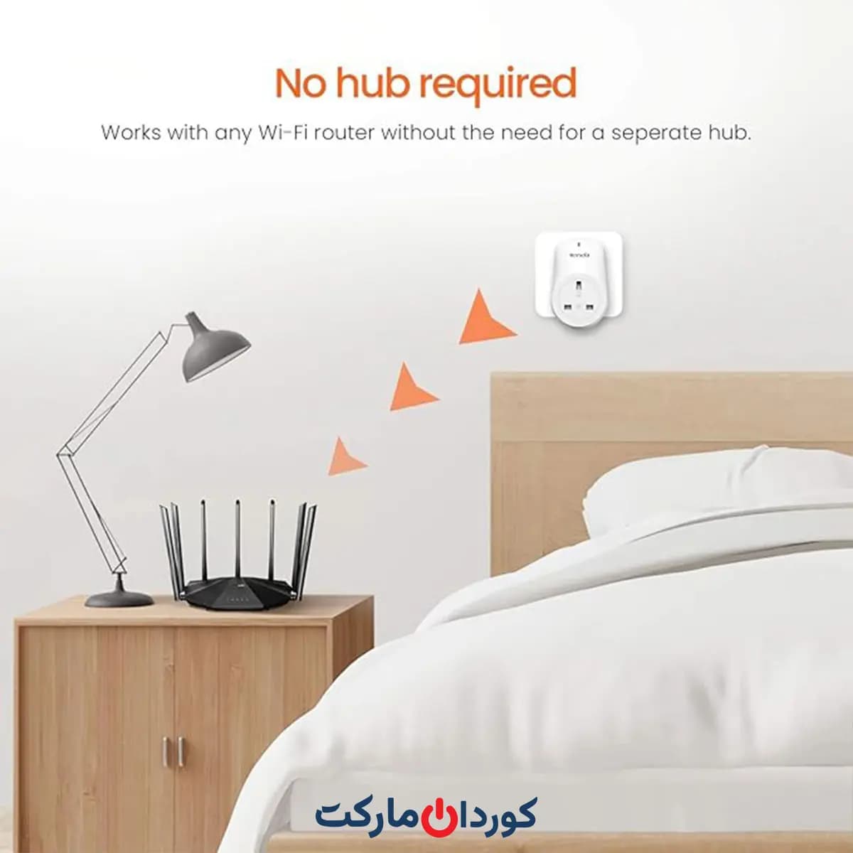 پریز هوشمند وای فای تندا Tenda مدل SP3 BELI — تصویر ۴