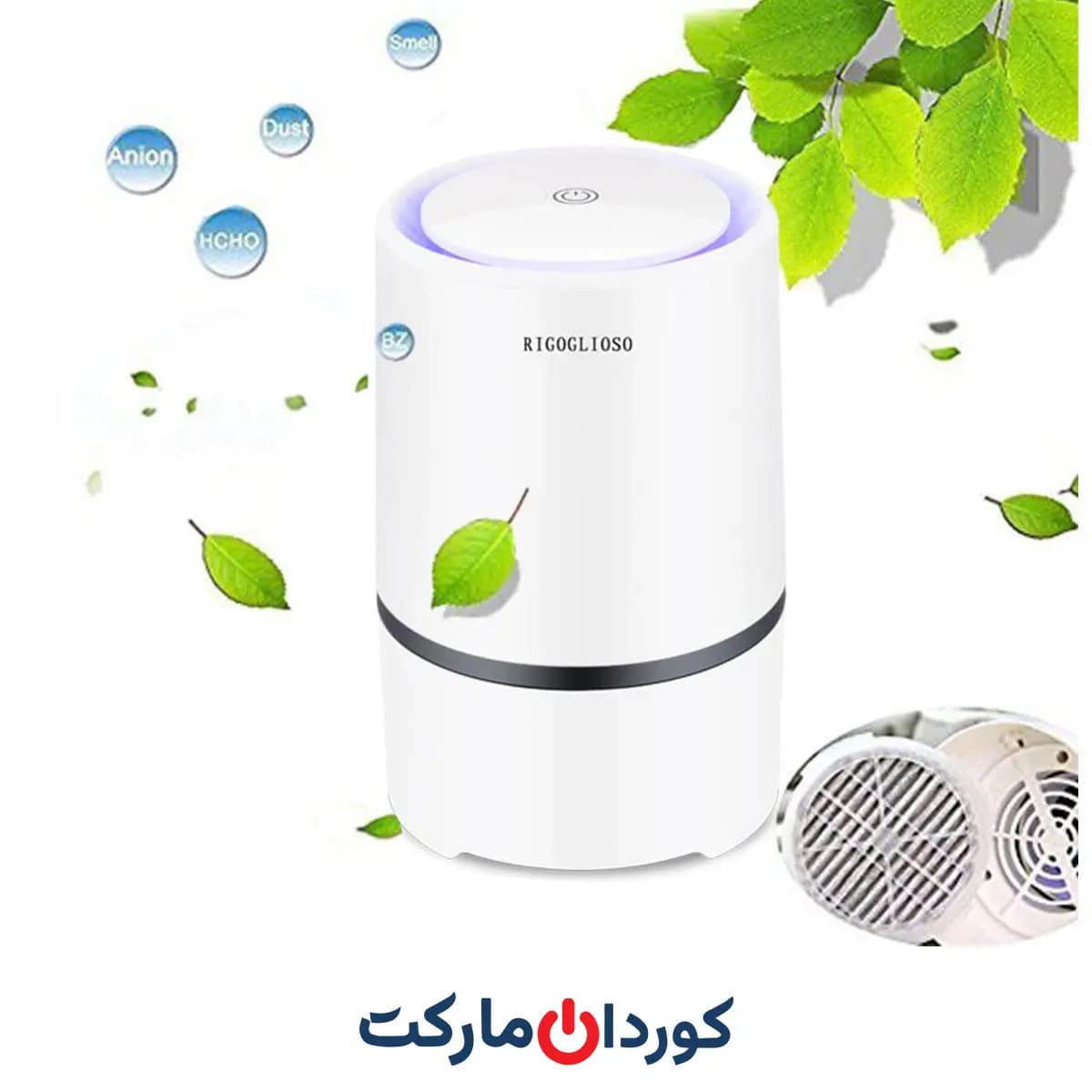 دستگاه تصفیه هوای خانگی برند rigoglioso مدل gl2103 — تصویر ۳