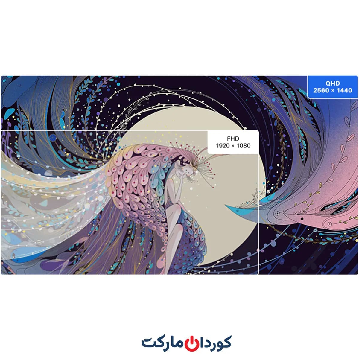 قلم نوری و تبلت طراحی هویون HUION KAMVAS Pro16 2.5K QHDمدل gt1602 — تصویر ۹
