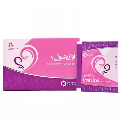 ساشه اوازیتول دارو درمان پارمیدا 30 عدد | بهبود کیست تخمدان