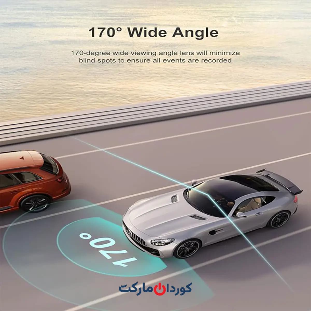 دوربین ثبت وقایع خوردو آیزیکر izeeker مدل GD100 — تصویر ۵