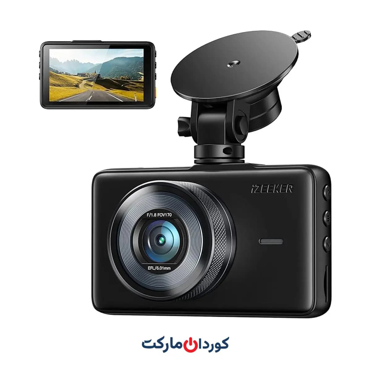 دوربین ثبت وقایع خوردو آیزیکر izeeker مدل GD100 — تصویر ۲