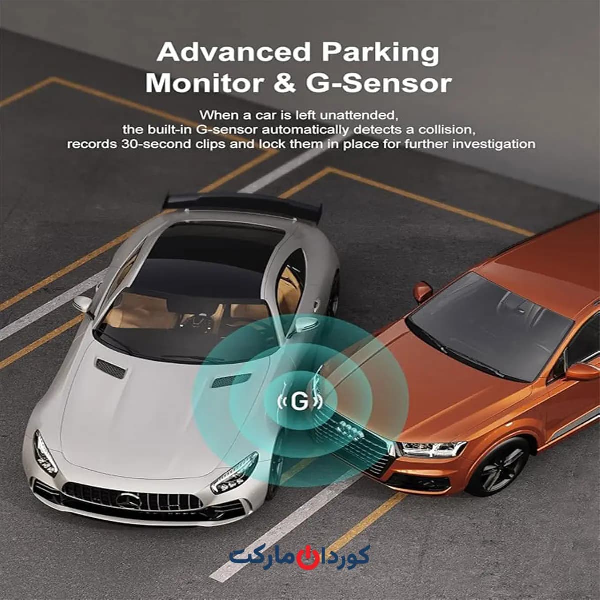 دوربین ثبت وقایع خوردو آیزیکر izeeker مدل GD100 — تصویر ۷