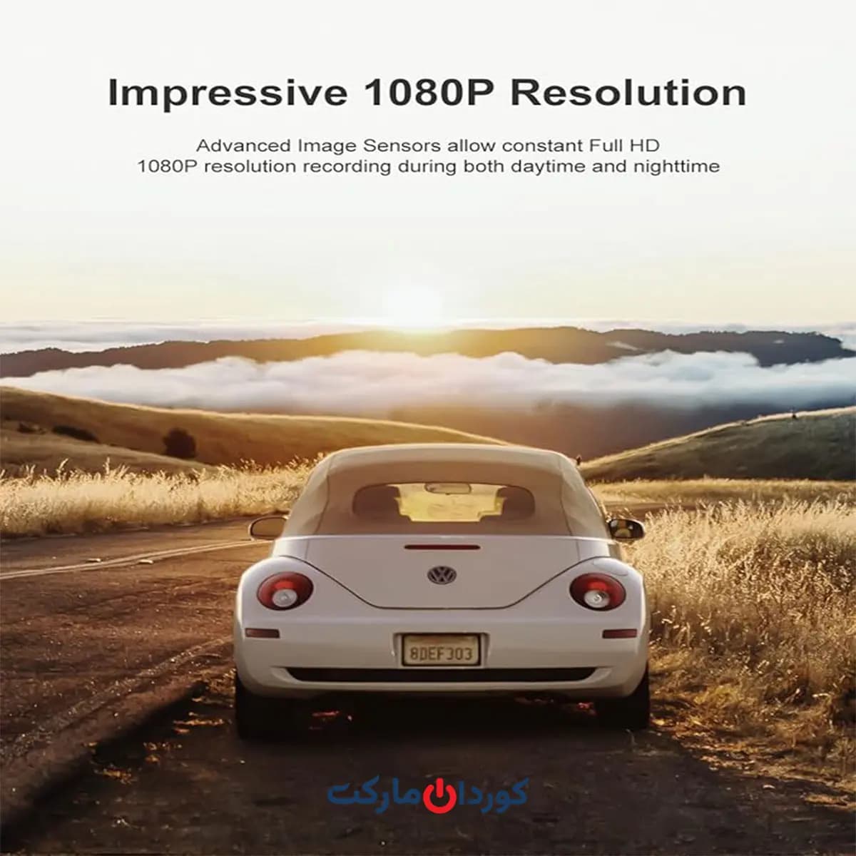 دوربین ثبت وقایع خوردو آیزیکر izeeker مدل GD100 — تصویر ۴