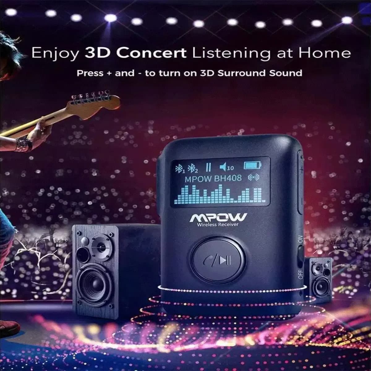 بلوتوث MPOW مدل BH408A — تصویر ۳