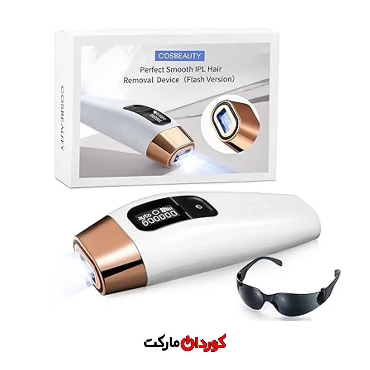 دستگاه لیزر موهای زائد IPL خانگی برند Cosbeautyمدل CB-036B — تصویر ۲
