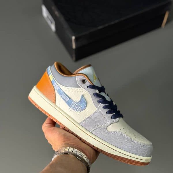 نایک ایرجردن وان دینیم ساق کوتاه Air jordan 1 low DENIM