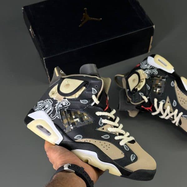 نایک ایرجردن 6 تراویس باندانا Nike air jordan 6 travis bandana Men’s Shoes