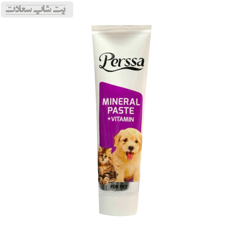 خمیر مینرال سگ و گربه پرسا مدل Mineral And Vitamins وزن 100 گرم