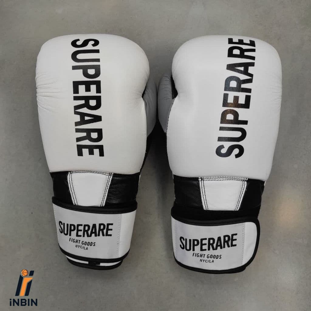 دستکش بوکس چرم SUPERARE آتل‌دار مدل فیدل کد 55159