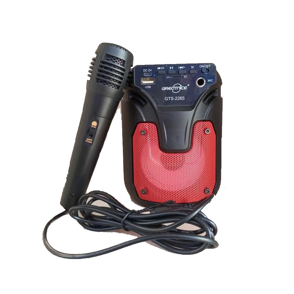 اسپیکر بلوتوث GTS-2265 دارای میکروفون