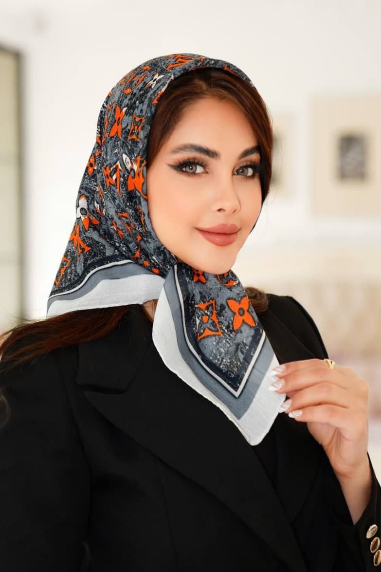 روسری مینی اسکارف چاپی