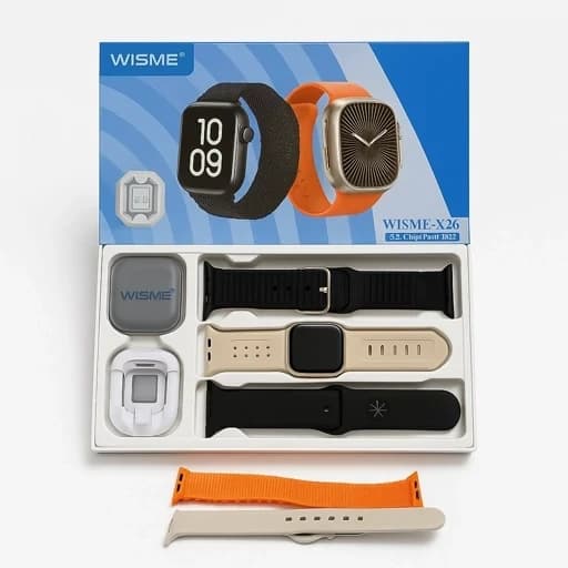 ساعت هوشمند ویسمی مدل WISME-X26 به همراه ایرپاد — تصویر ۵