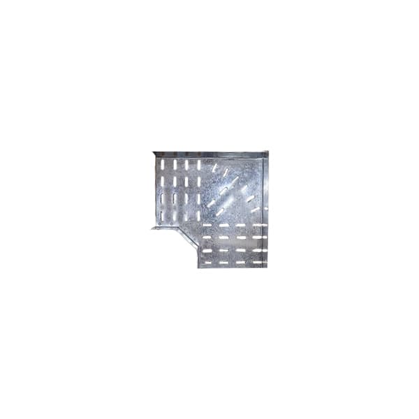 زانو 90 درجه سینی کابل سایز 5 سانت ضخامت 1 میلیمتر گالوانیزه — تصویر ۲
