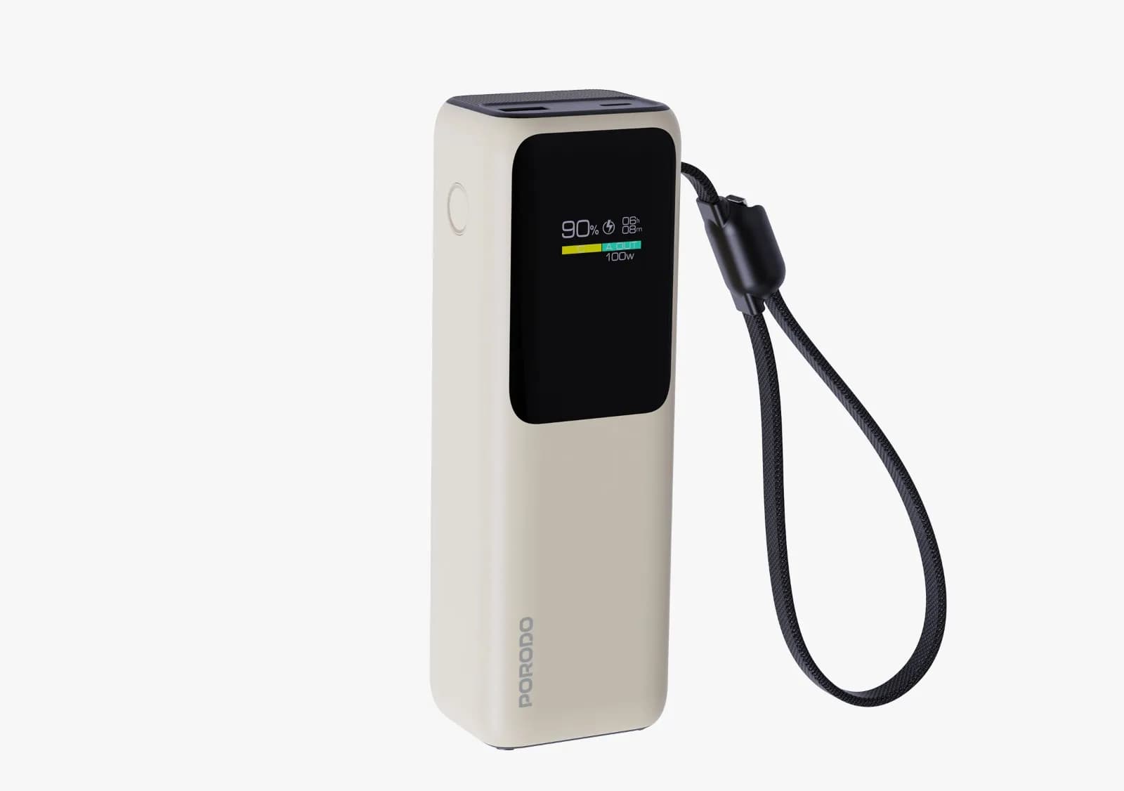 پاوربانک نمایشگر دار 20000 میلی‌ آمپر مدل Smart Display پرودو