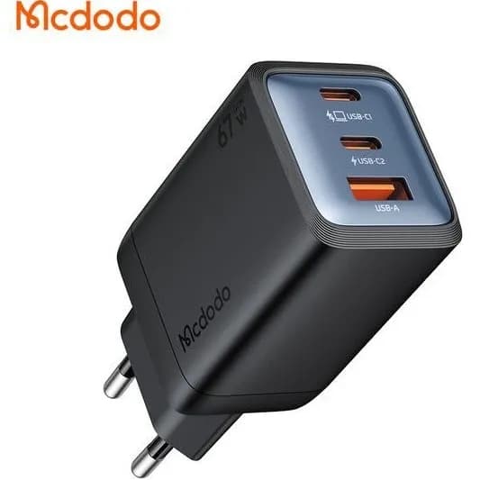 شارژر دیواری مک دودو مدل CH09 توان 67 وات