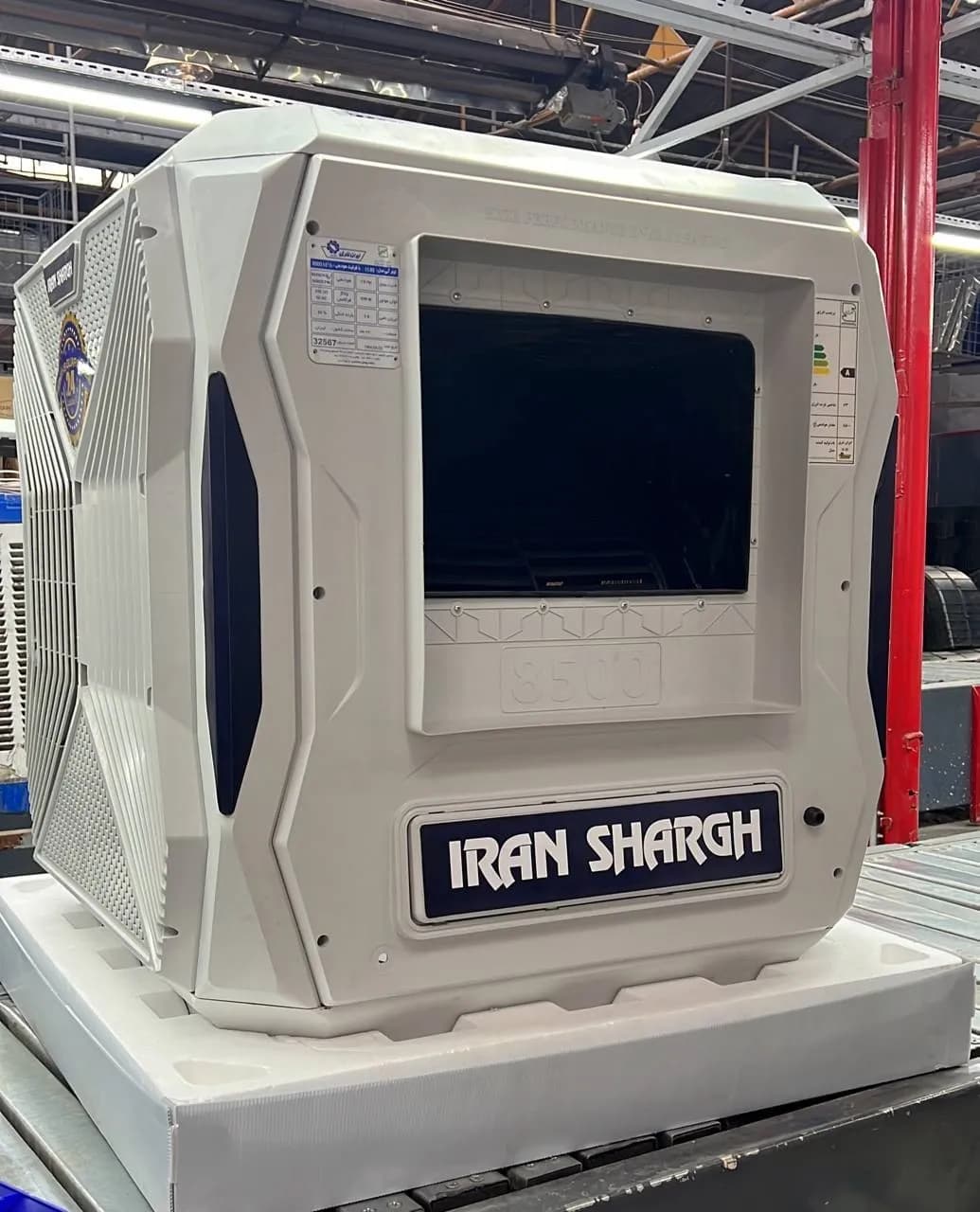 کولر آبی پلیمری ایران شرق مدل ISP8500 ظرفیت ۸۵۰۰ با موتور BLDC — تصویر ۴