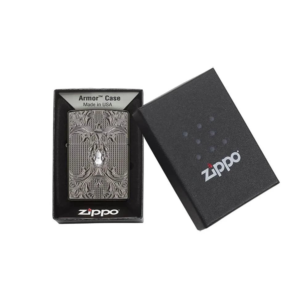 فندک زیپو مدل Armor Crystal Lattice کد 28956 — تصویر ۵
