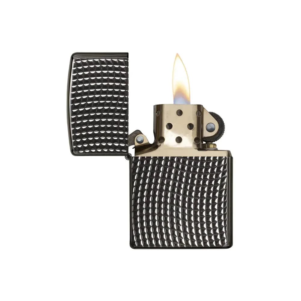 فندک زیپو مدل Armor Cross Wave Ridge کد 28544 — تصویر ۴