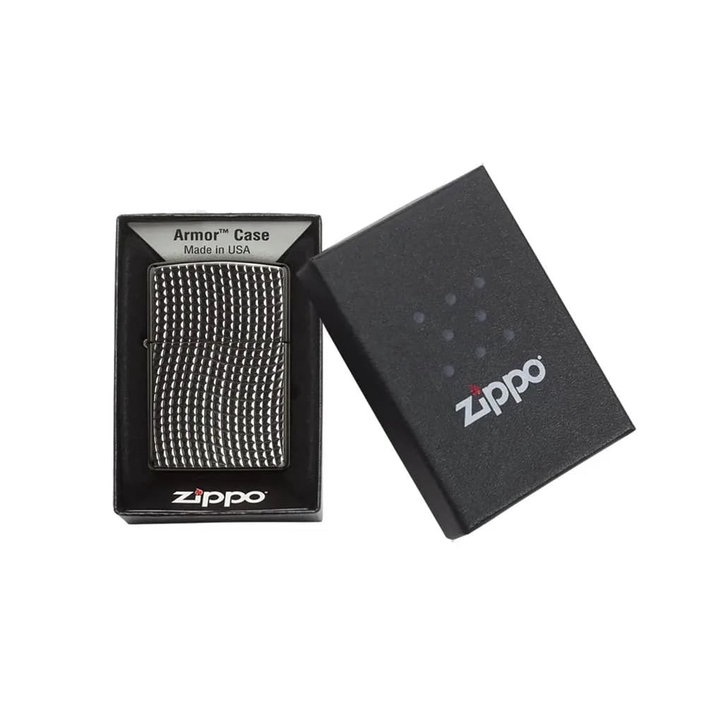 فندک زیپو مدل Armor Cross Wave Ridge کد 28544 — تصویر ۶