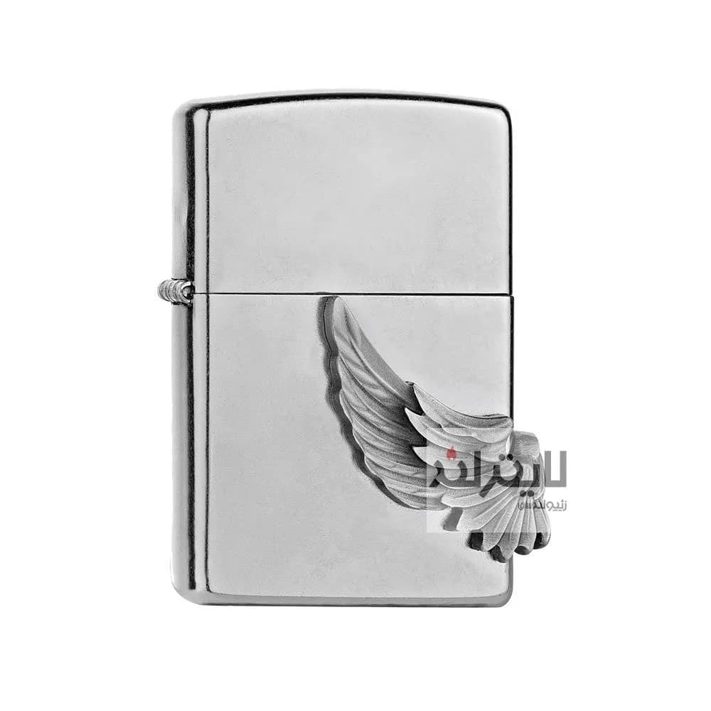 فندک زیپو مدل Flying Heart Street Chrome کد 2005910 — تصویر ۲