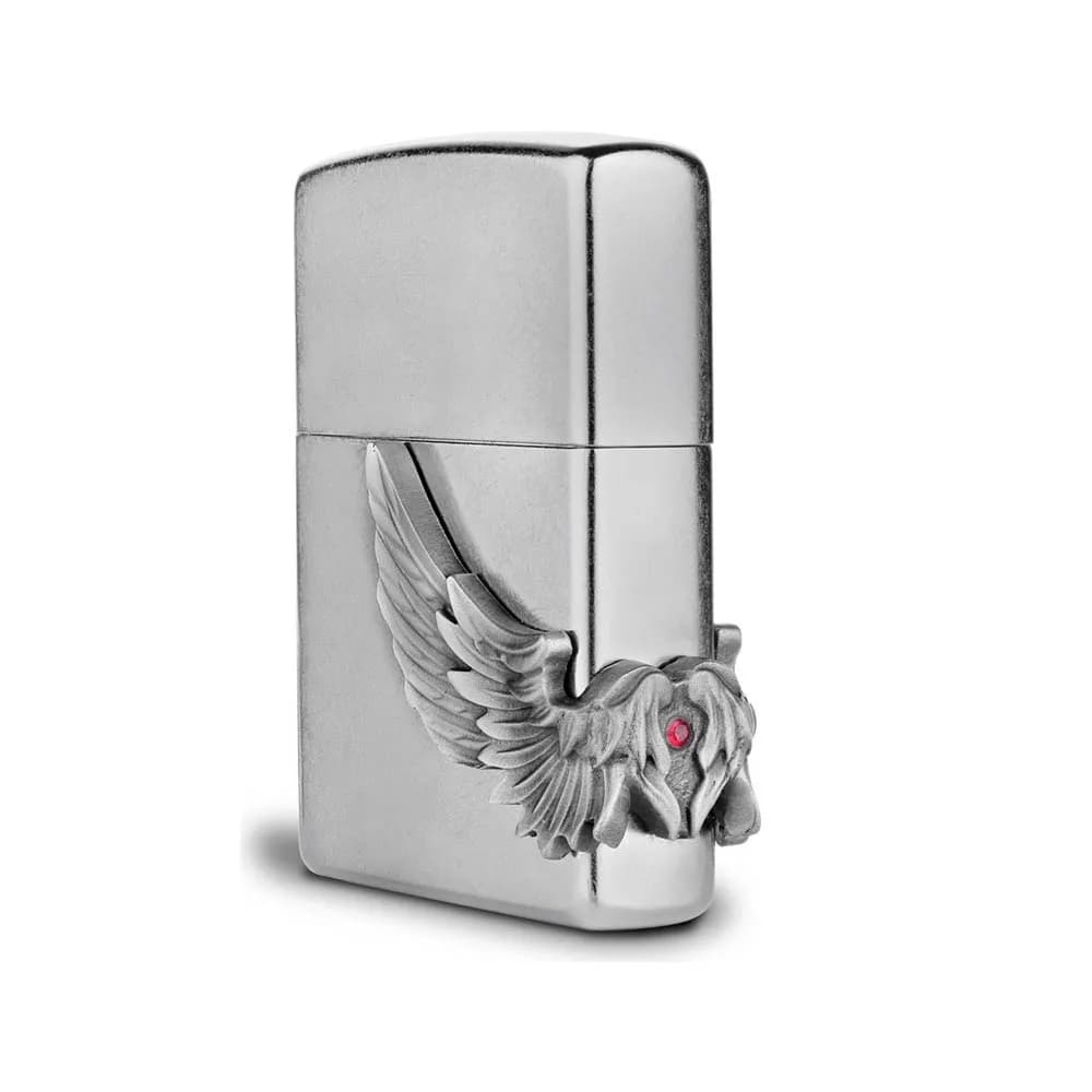فندک زیپو مدل Flying Heart Street Chrome کد 2005910 — تصویر ۴