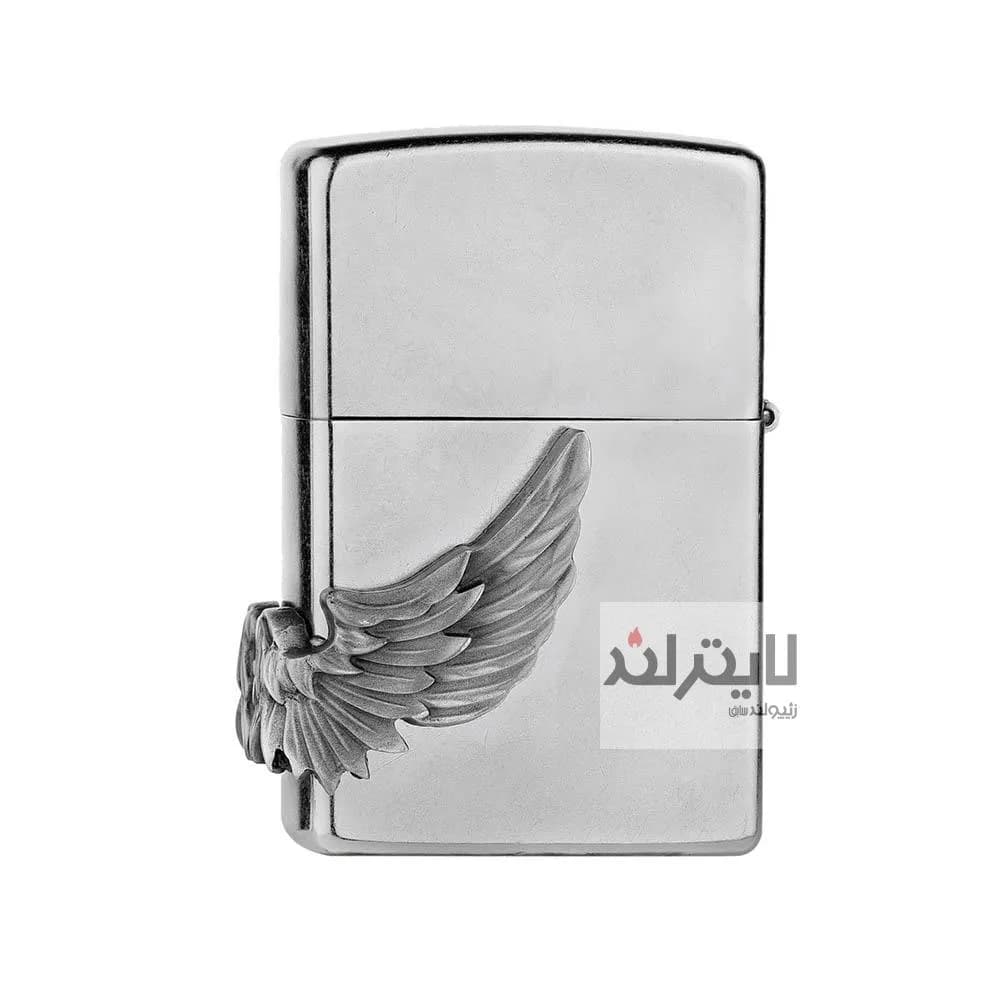 فندک زیپو مدل Flying Heart Street Chrome کد 2005910 — تصویر ۳