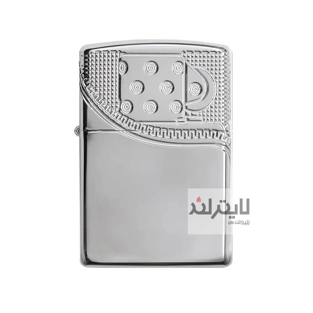 فندک زیپو مدل Zipper Design Armor 360° Multi Cut کد 29674 — تصویر ۲