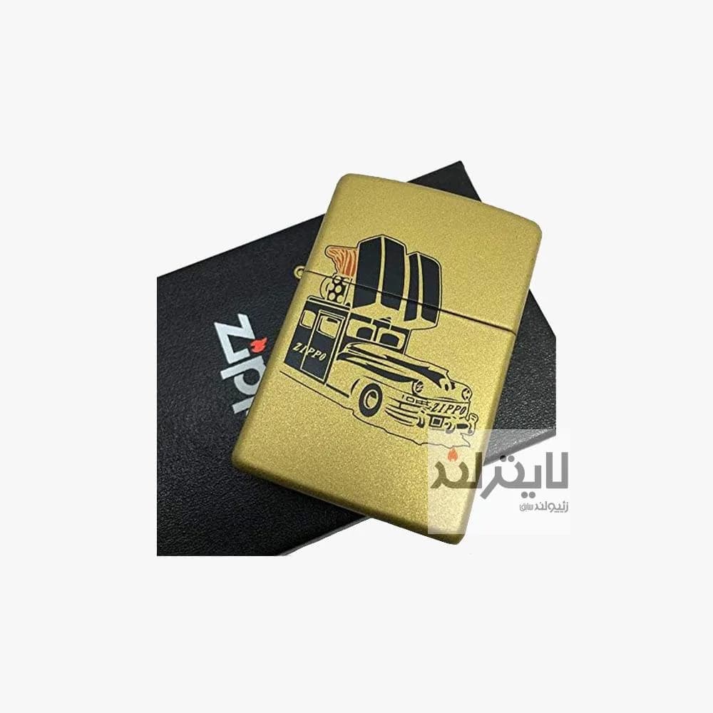 فندک زیپو مدل Planeta Car کد 21126 — تصویر ۳