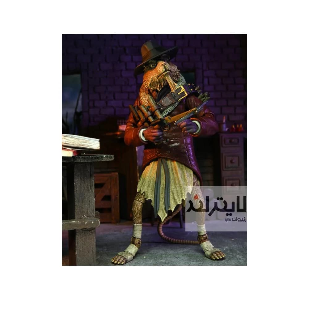 اکشن فیگور استاد SPLINTER در قالب VAN HELSING از لاک پشت های نینجا ساخت شرکت NECA — تصویر ۲