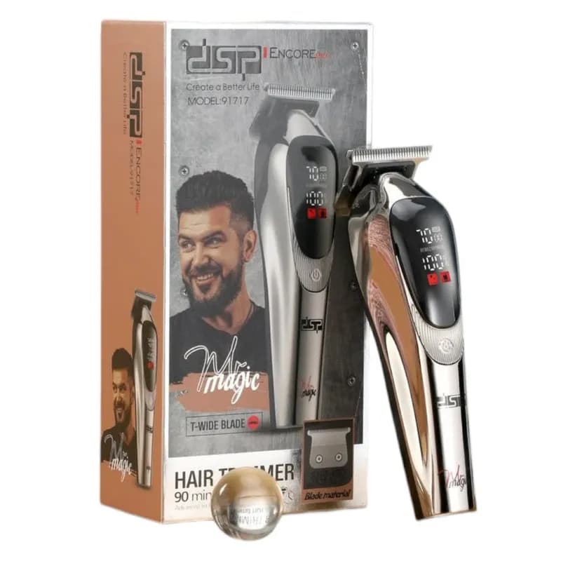 ماشین اصلاح موی سر و صورت شارژی دی اس پی مدل dsp-91717 — تصویر ۲