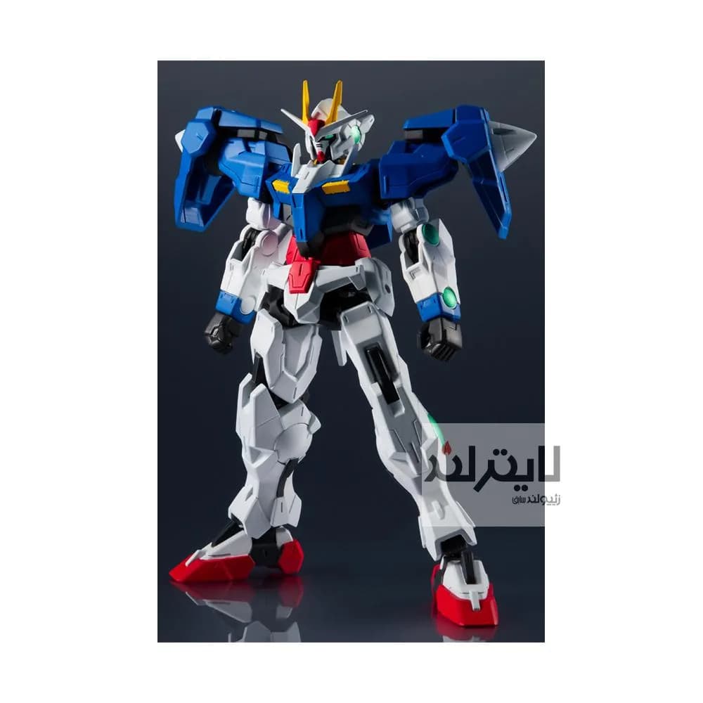 اکشن فیگور ربات GU-23 GN-0000+GNR-010 00 از انیمه Gundam Universe ساخت شرکت Bandai Tamashii
