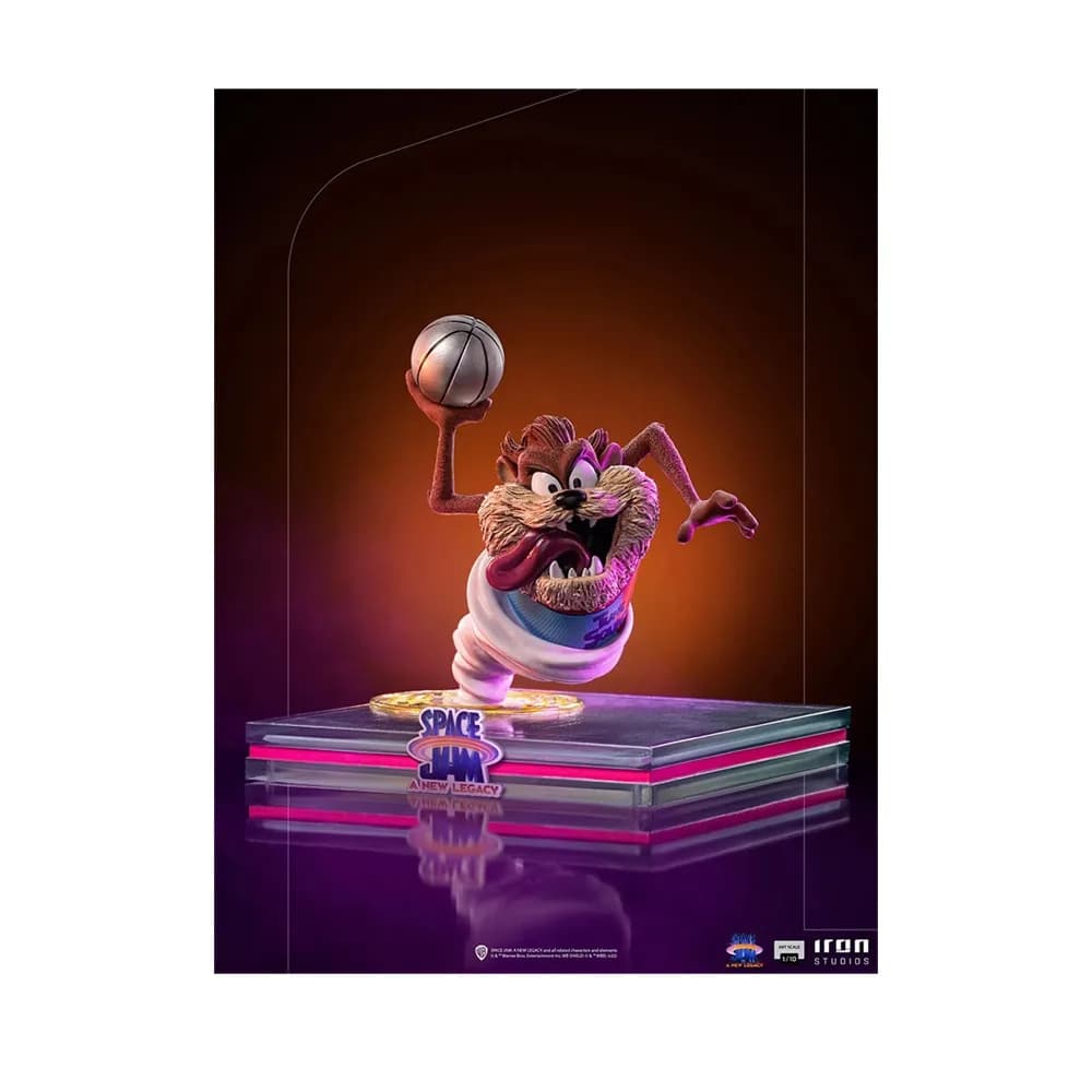فیگور Taz از فیلم Space Jam ساخت شرکت Iron Studios — تصویر ۶