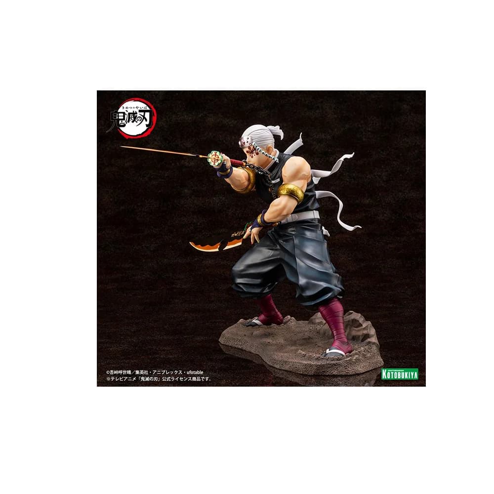 فیگور Tengen Uzui از انیمه Demon Slayer ساخت شرکت Kotobukiya — تصویر ۴