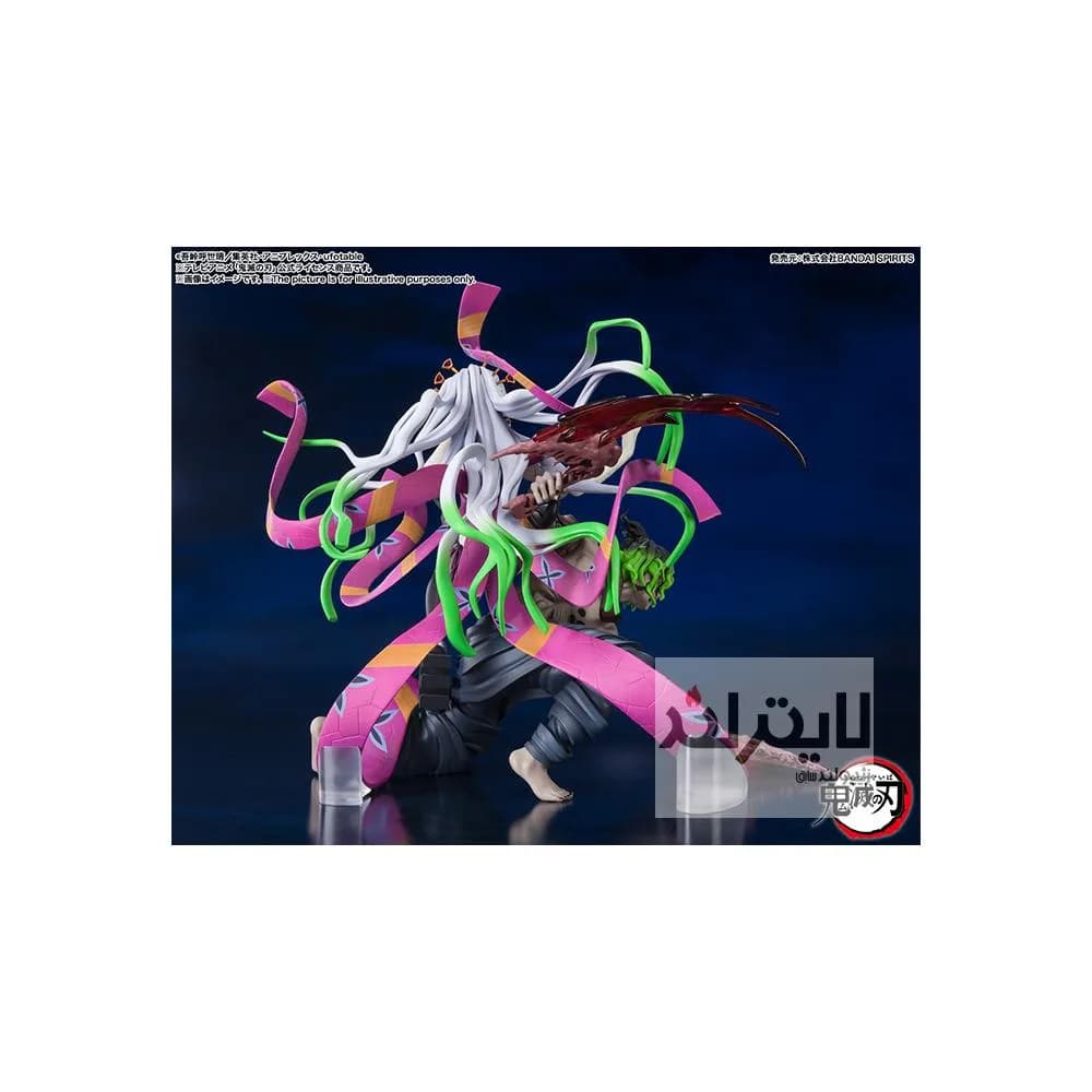 فیگور Daki و Gyutaro از انیمه Demon Slayer ساخت شرکت Bandai Tamashii — تصویر ۳