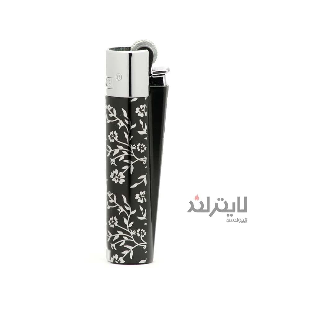 فندک گازی کلیپر مدل Silver Pattern-silver — تصویر ۳