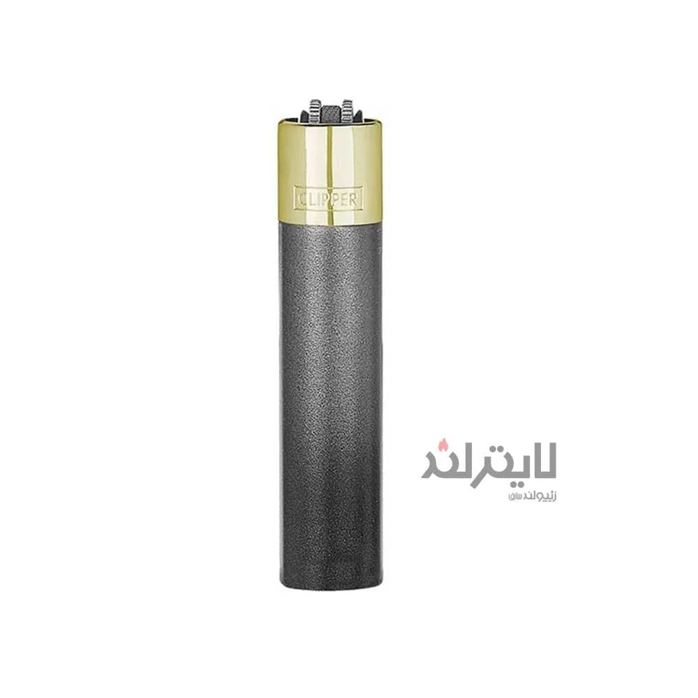 فندک گازی کلیپر Iconic Gradient-gold black — تصویر ۲