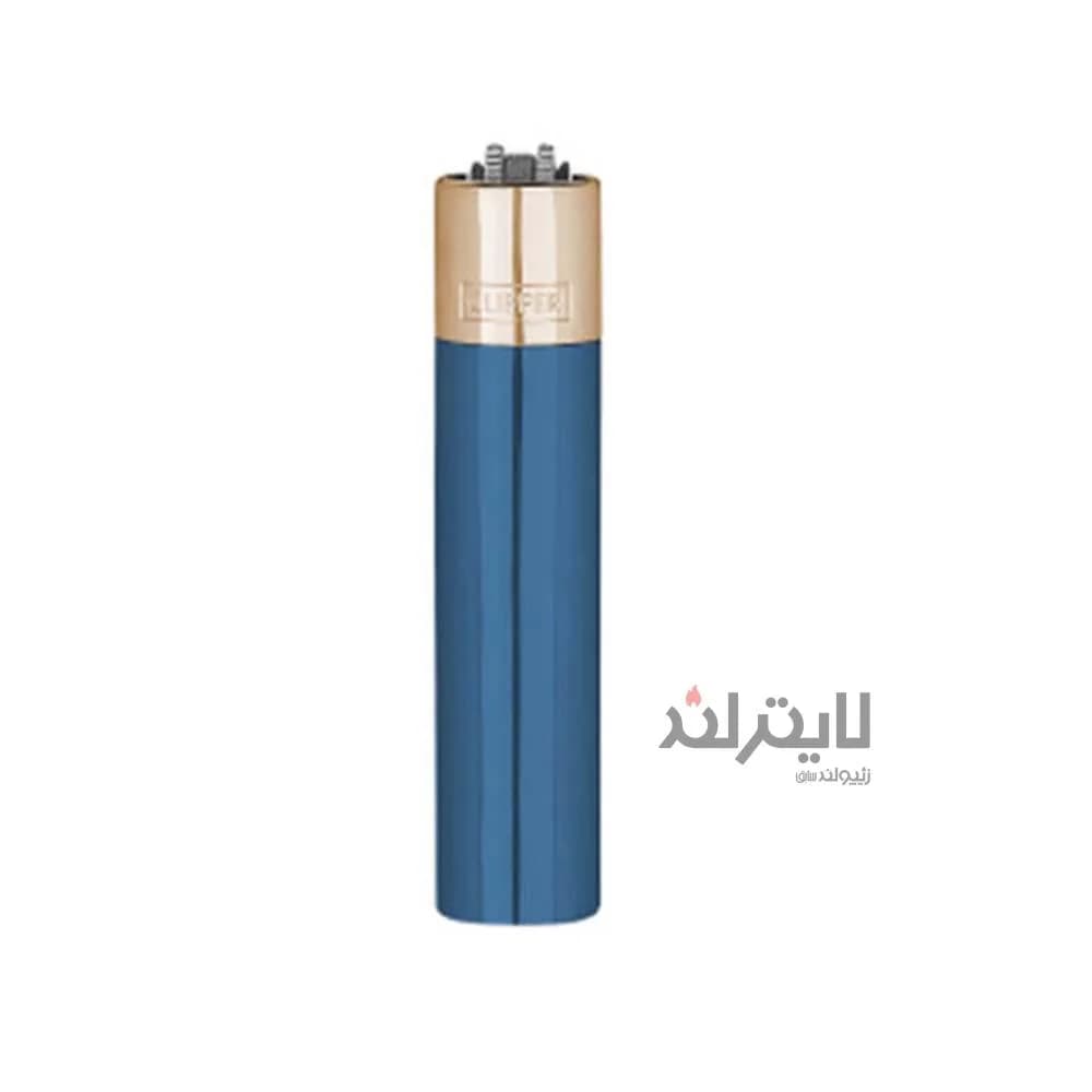فندک گازی کلیپر مدل Horizons-rose gold blue