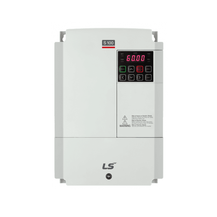 درایو LSLV0185S100-4EOFNS سه فاز 380 سری S100 توان 18/5 کیلووات LS