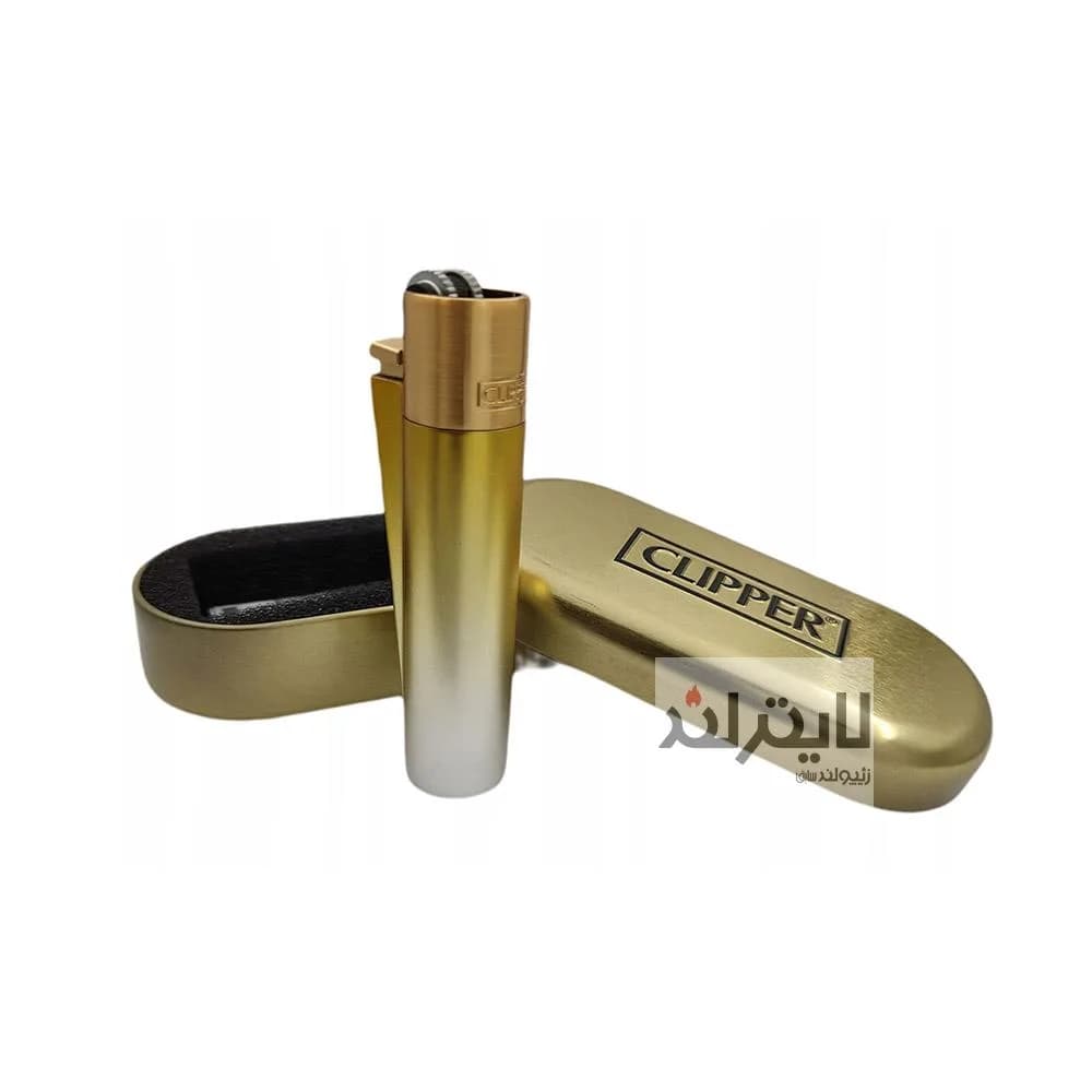 فندک گازی کلیپر مدل Gradient Elegance Matt — تصویر ۳