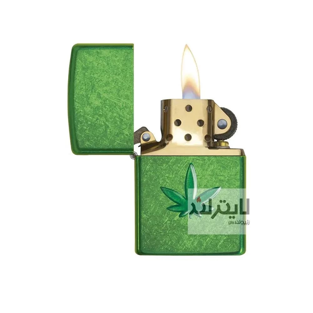 فندک زیپو مدل Stamped Leaf کد 29662 — تصویر ۳