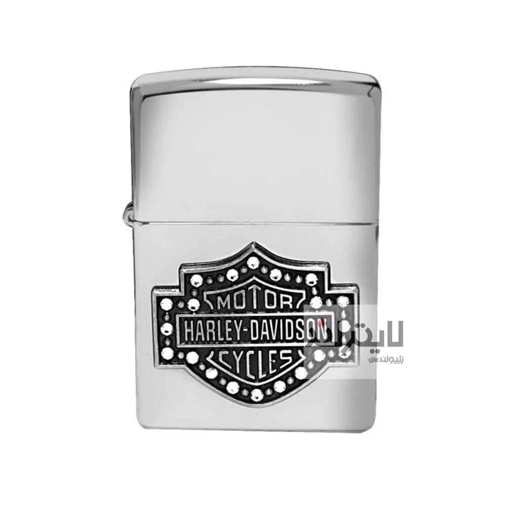 فندک زیپو مدل Harley Davidson Bar Shield Cry کد 28349 — تصویر ۲