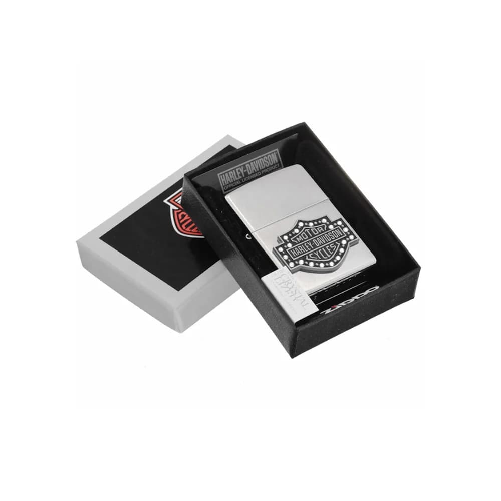 فندک زیپو مدل Harley Davidson Bar Shield Cry کد 28349 — تصویر ۴