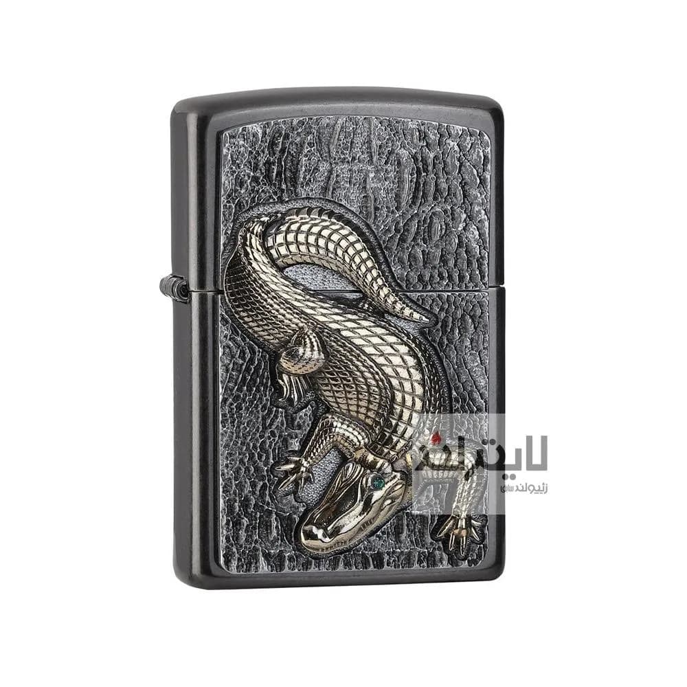 فندک زیپو مدل Crocodile Emblem کد 2006315 — تصویر ۲